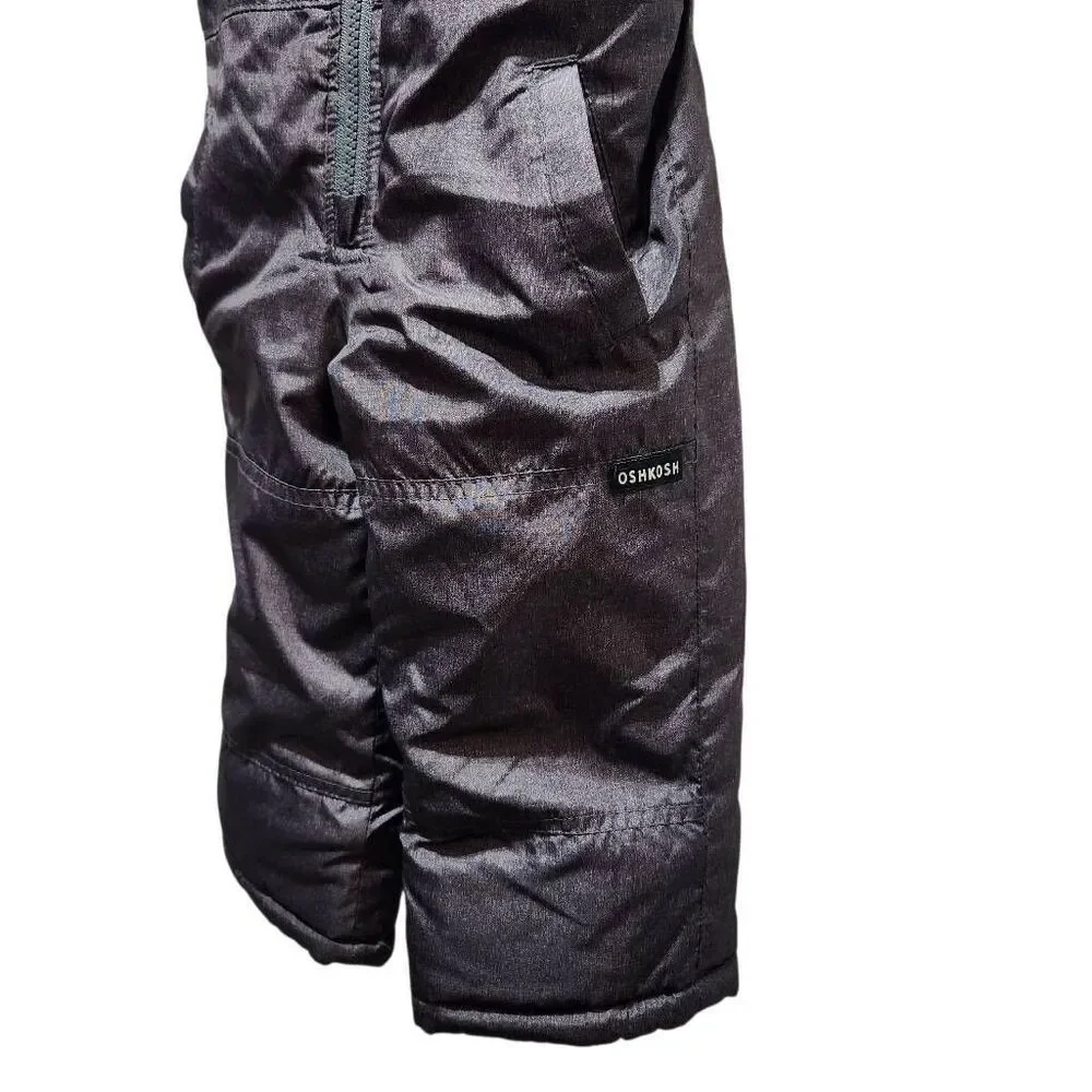 Oshkosh B'Gosh‎ snow overalls Insulated gray 2T